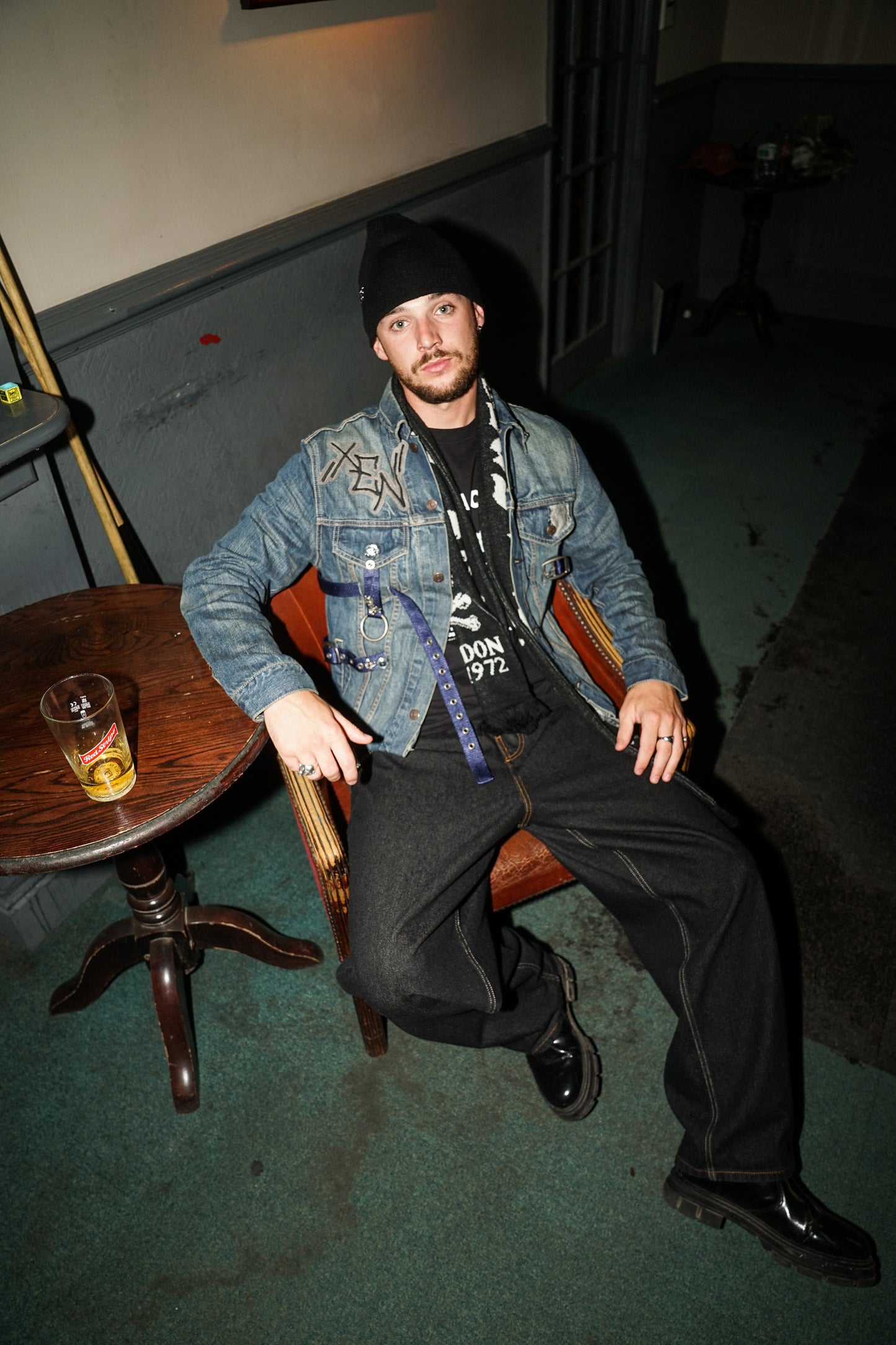 ‘Denim:Harness’ Denim Jacket