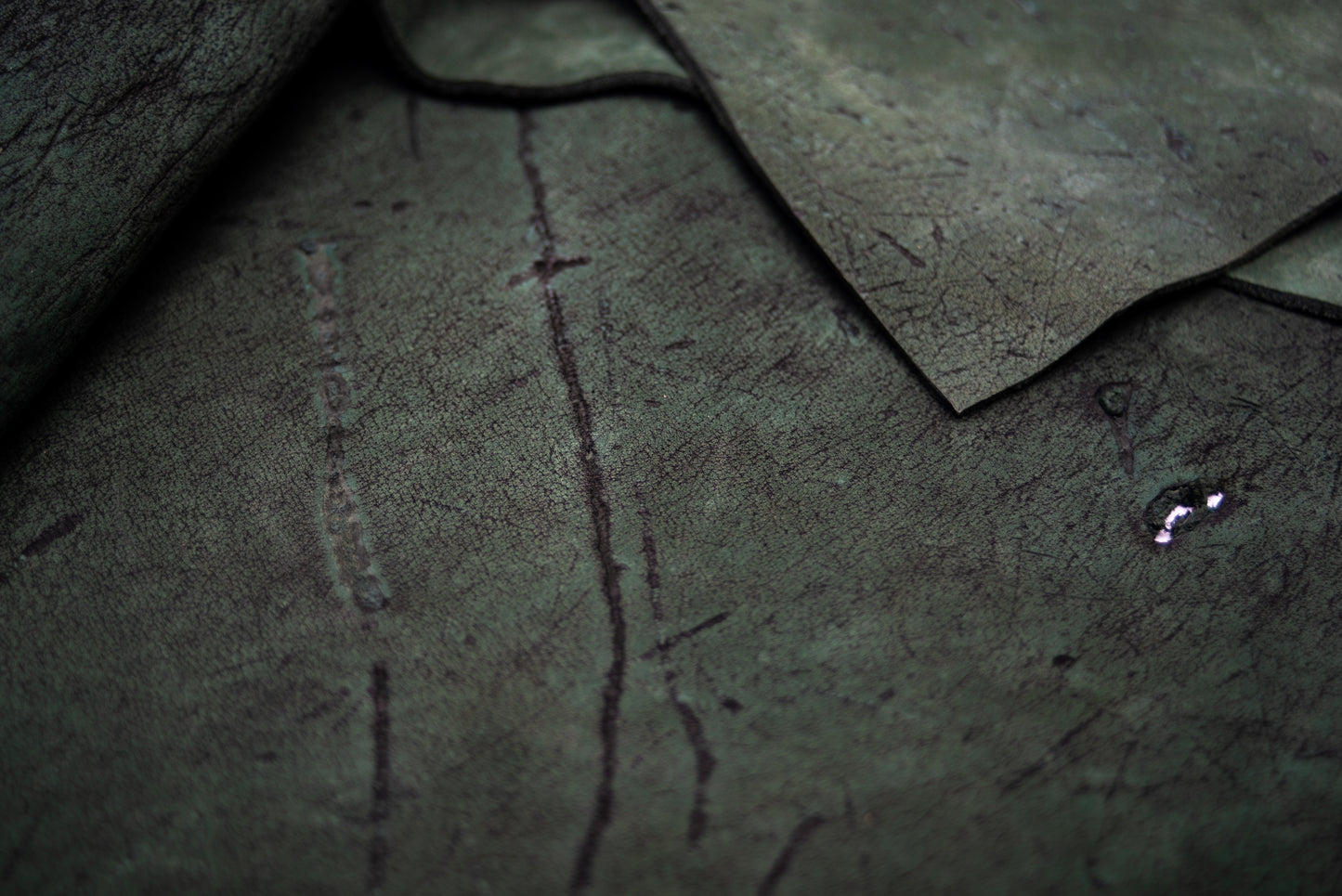 ‘Belly Pouch’ Kudu Reverse (Forrest Green)