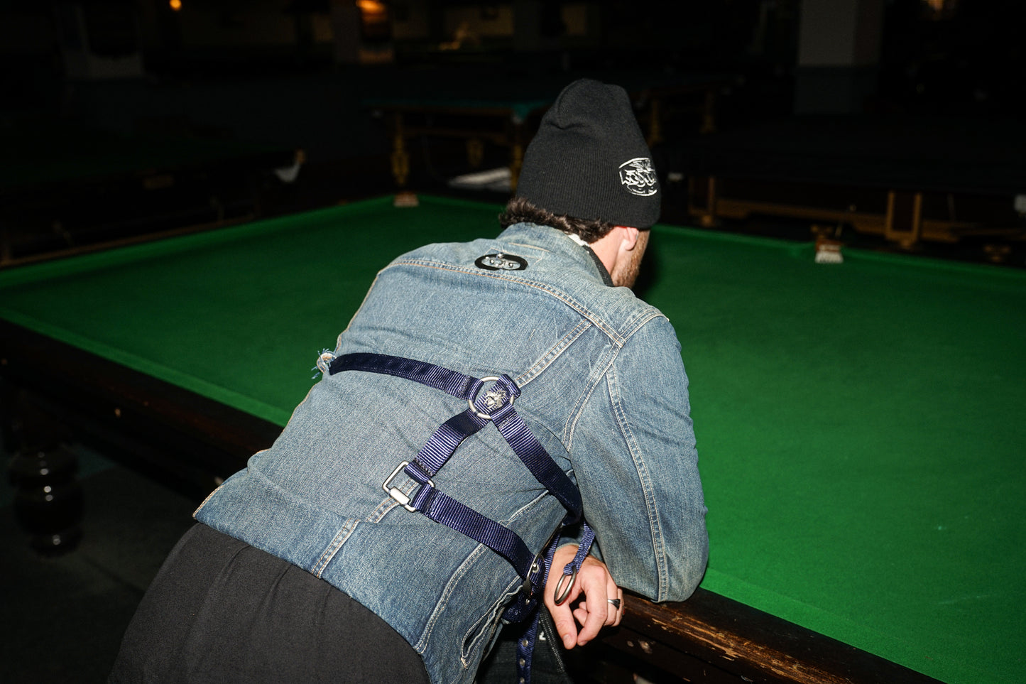 ‘Denim:Harness’ Denim Jacket