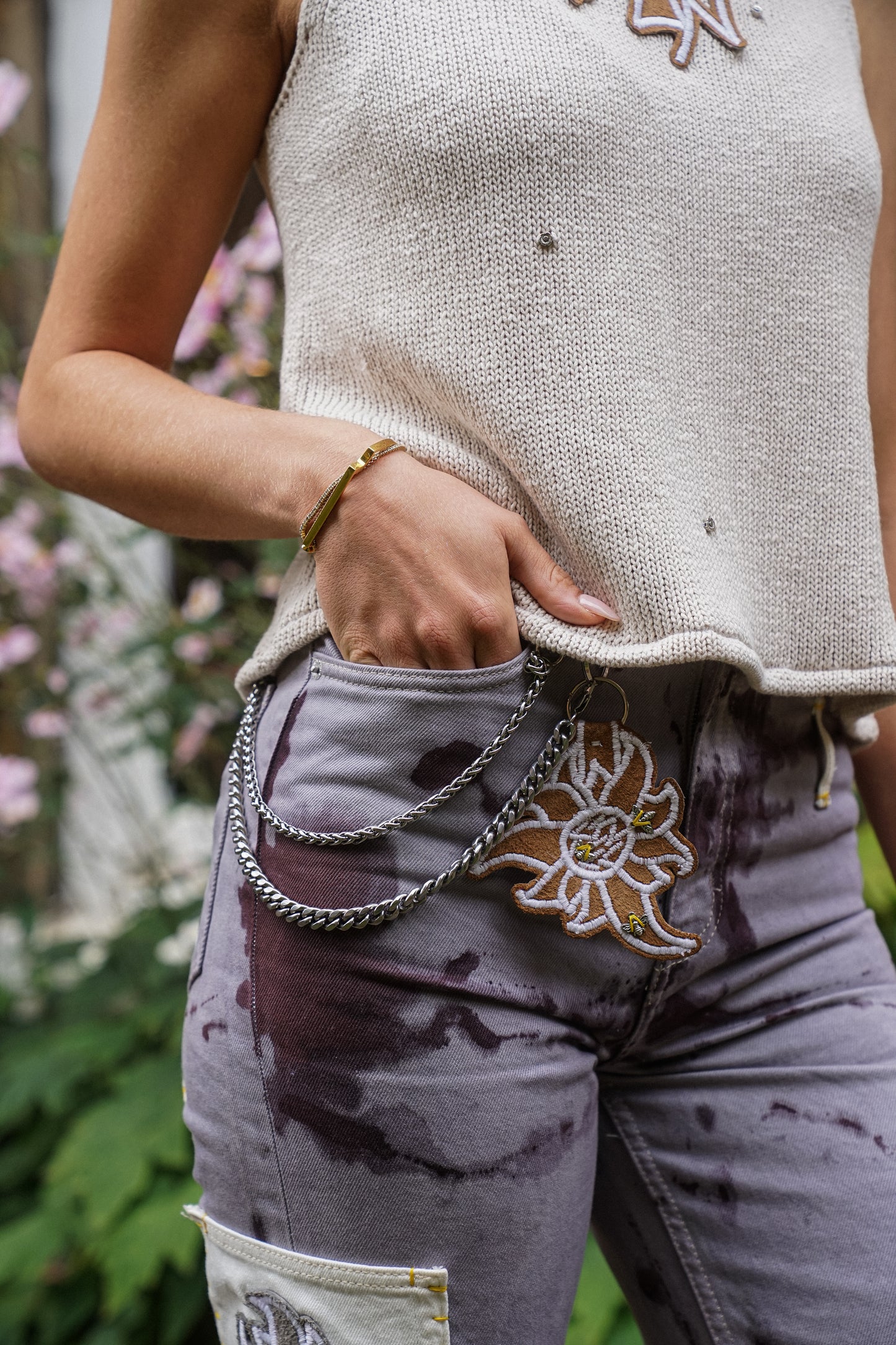 ‘Not:So:White’ Denim Jeans