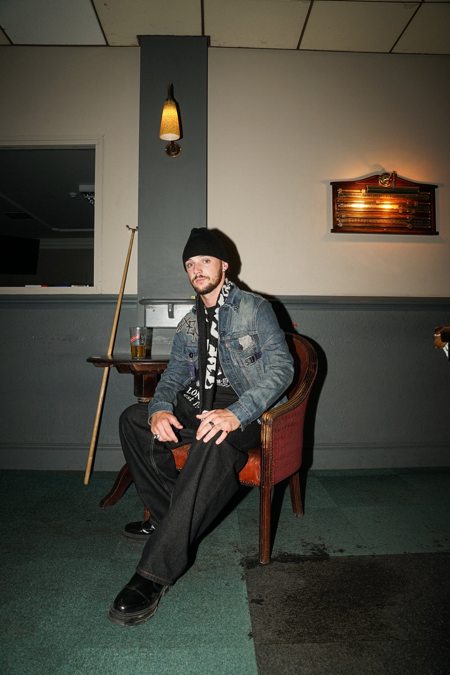 ‘Denim:Harness’ Denim Jacket