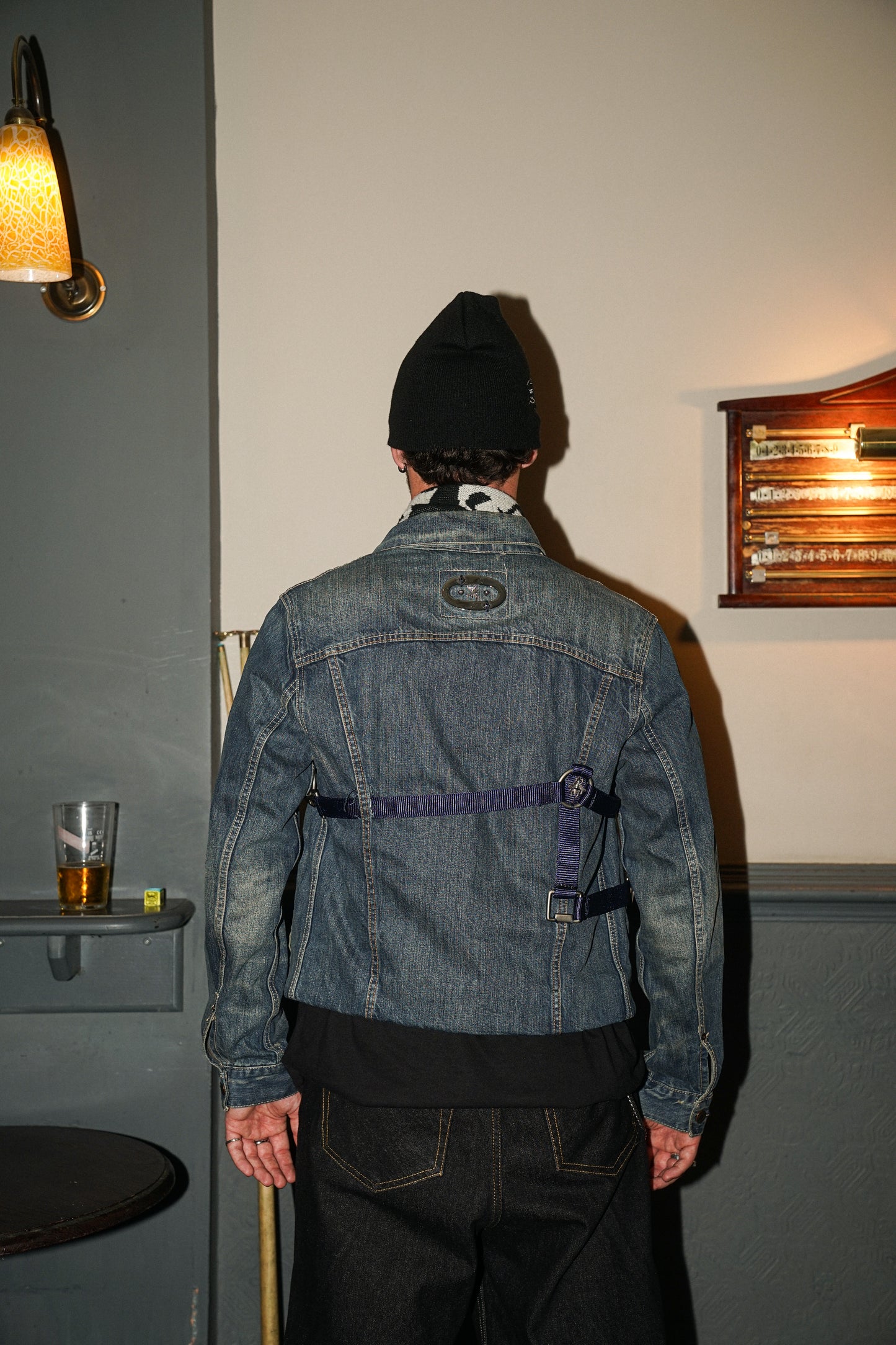 ‘Denim:Harness’ Denim Jacket