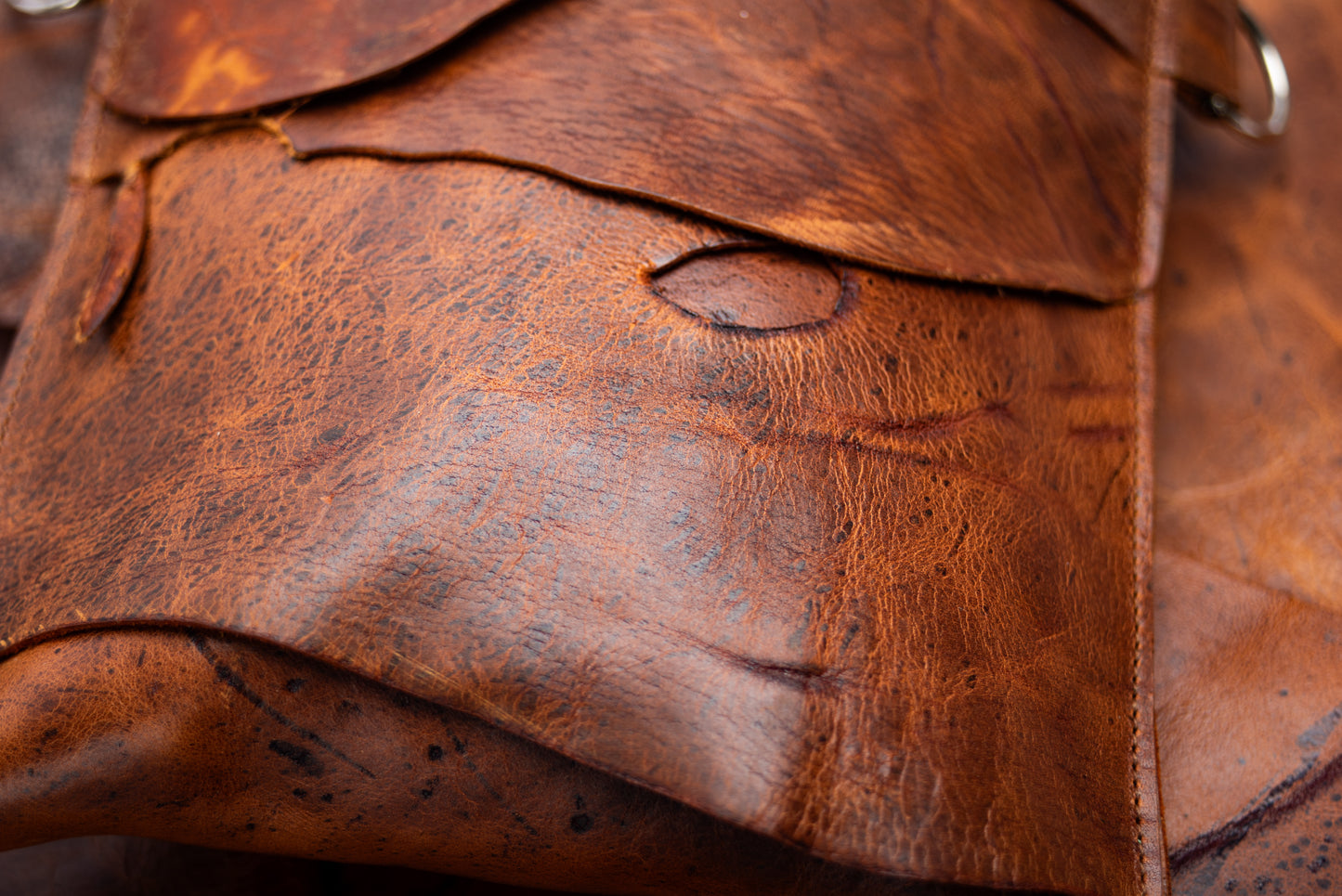 ‘Belly Pouch’ - Kudu Naked (Nutmeg)