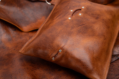 ‘Belly Pouch’ - Kudu Naked (Nutmeg)