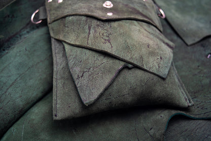 ‘Belly Pouch’ Kudu Reverse (Forrest Green)