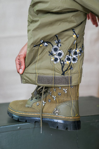 'Chrome Courage' Dr Martens Utility Boots