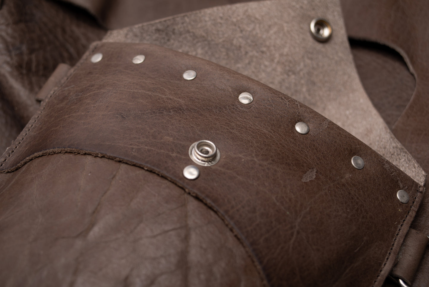 ‘Belly Pouches’ - Buffalo (Grey)