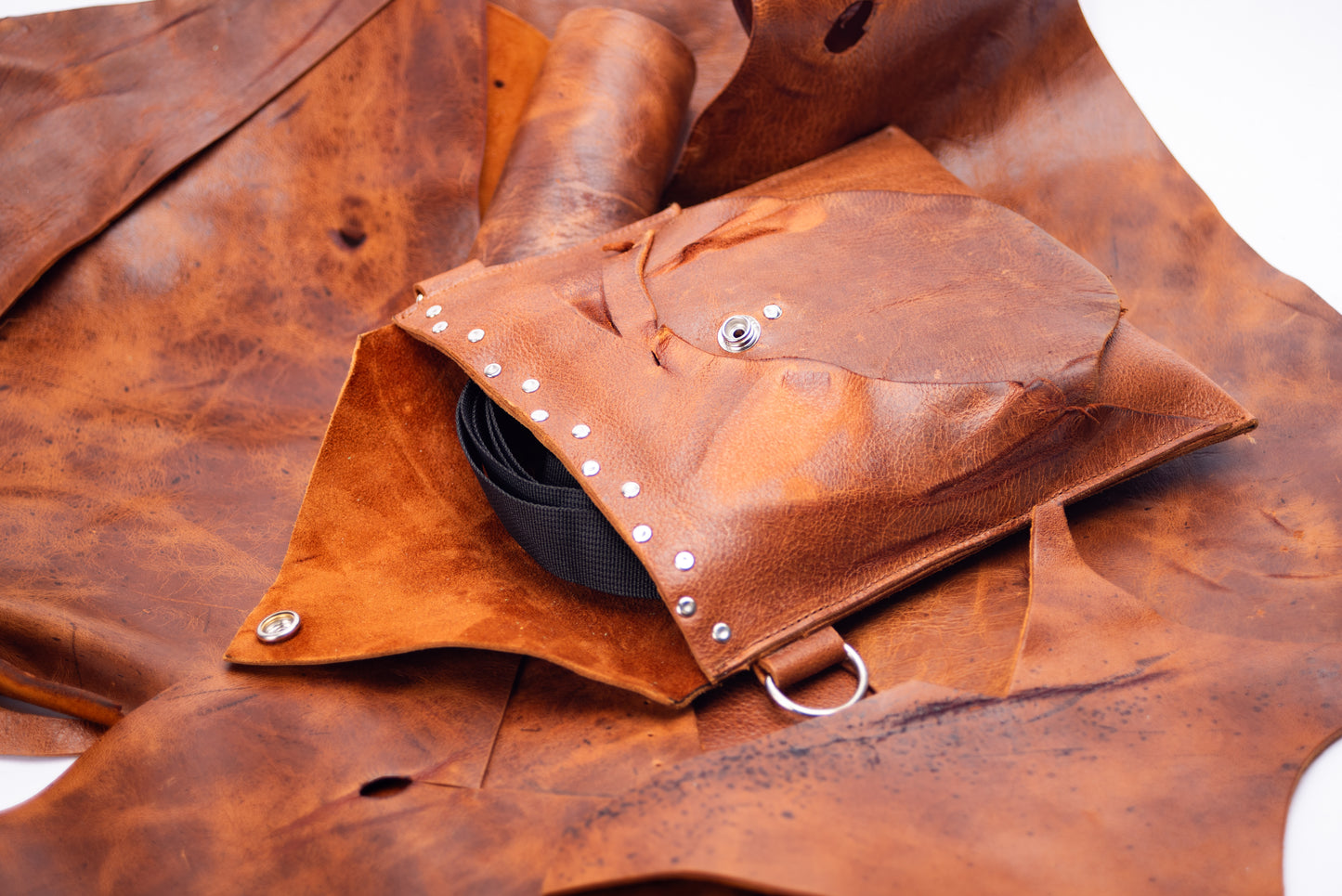 ‘Belly Pouch’ Kudu Naked (Nutmeg)