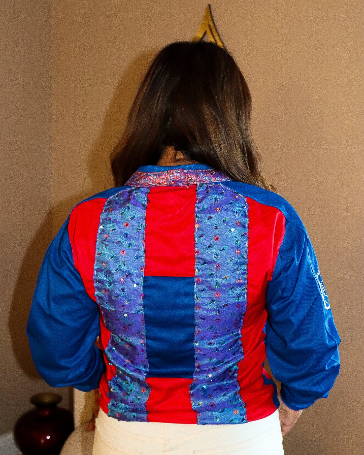 AMONG GOOD PEOPLE x XEN : Soccer Sari (Spilled Stripe)
