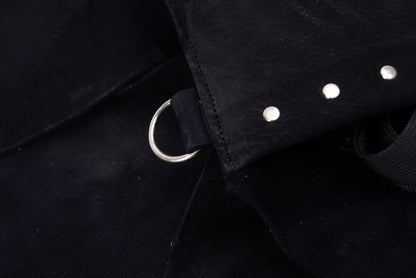 ‘Belly Pouch’ - Kudu Reverse (Black)