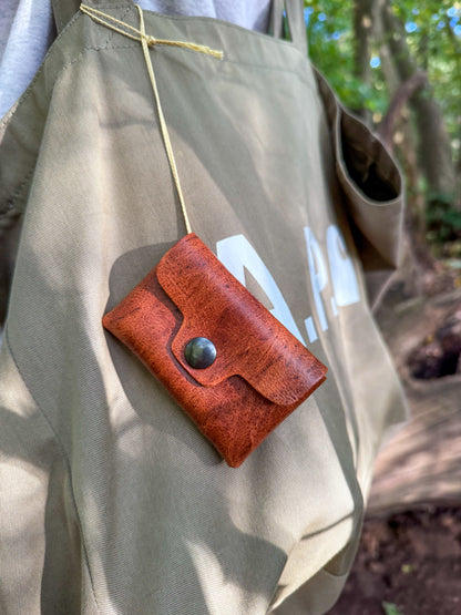 Spinal Cord Card Holder (Nutmeg)