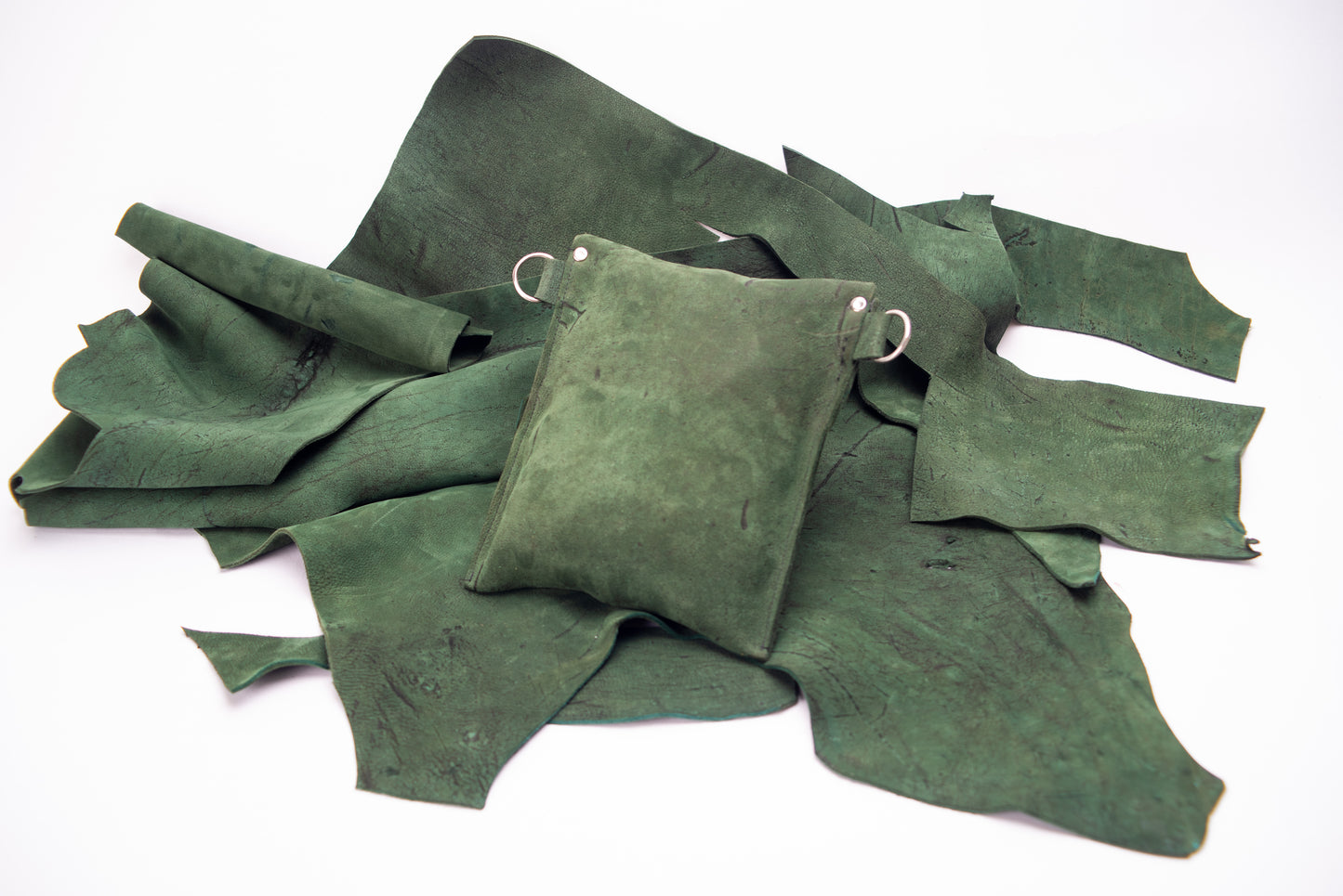 ‘Belly Pouch’ Kudu Reverse (Forrest Green)