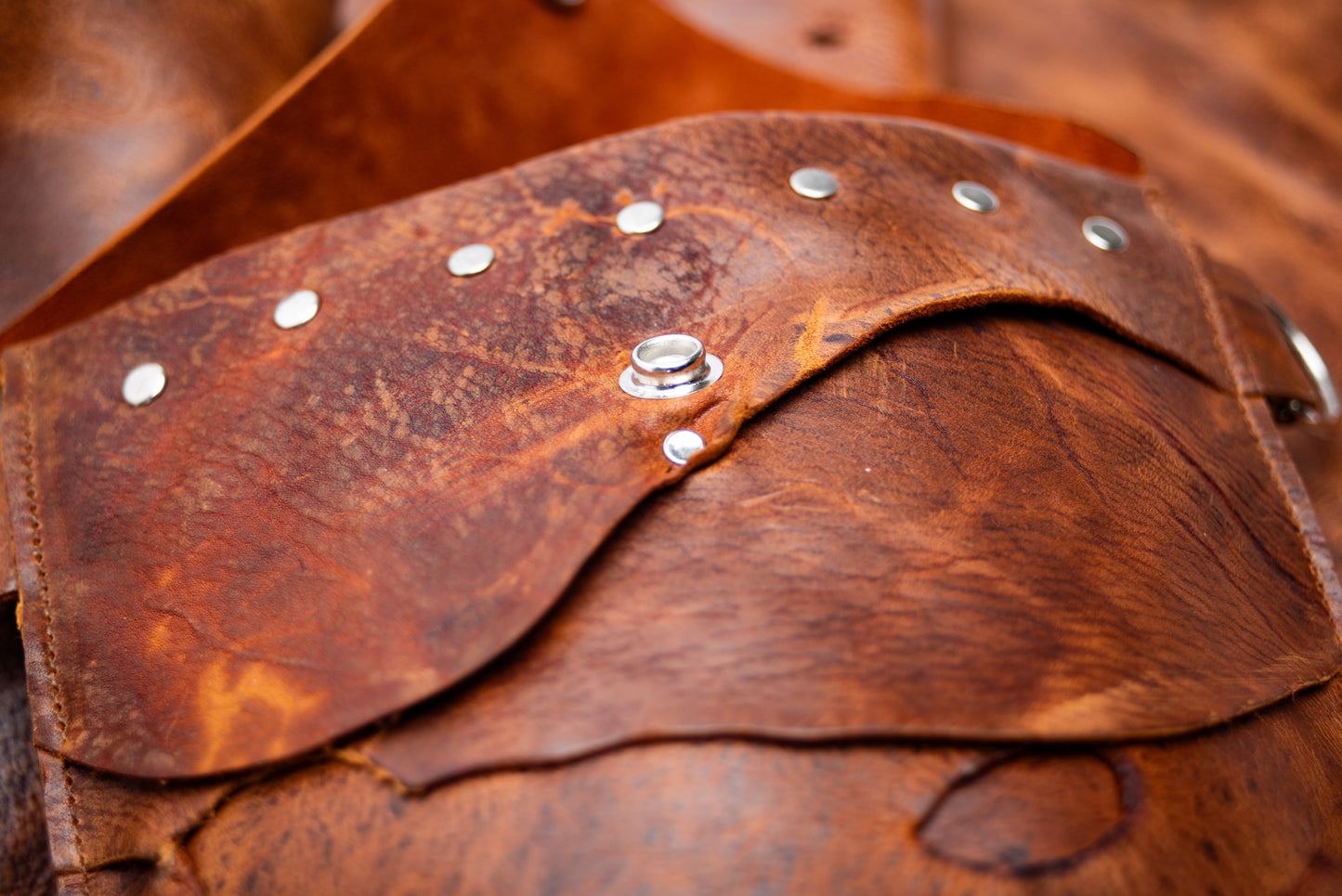 ‘Belly Pouch’ - Kudu Naked (Nutmeg)