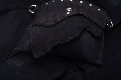 ‘Belly Pouch’ - Kudu Reverse (Black)