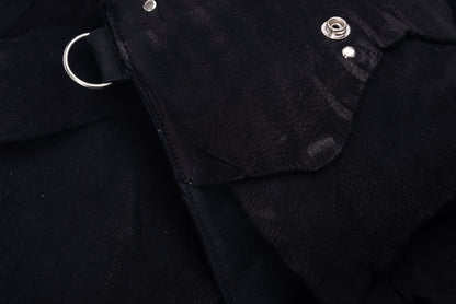 ‘Belly Pouch’ - Kudu Reverse (Black)