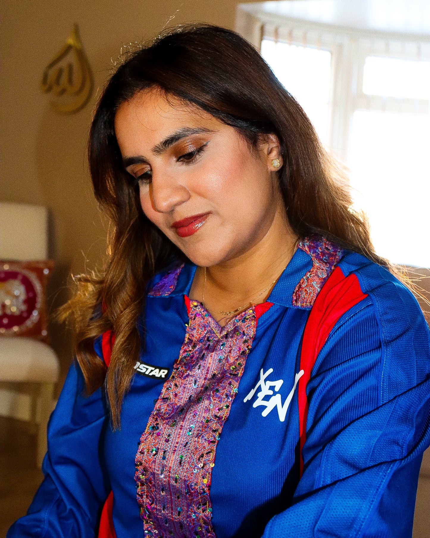 AMONG GOOD PEOPLE x XEN : Soccer Sari (Spilled Stripe)