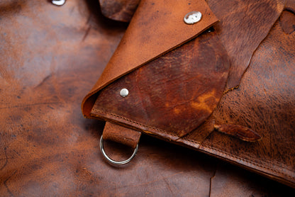 ‘Belly Pouch’ - Kudu Naked (Nutmeg)