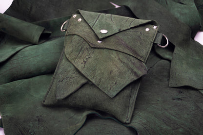 ‘Belly Pouch’ Kudu Reverse (Forrest Green)