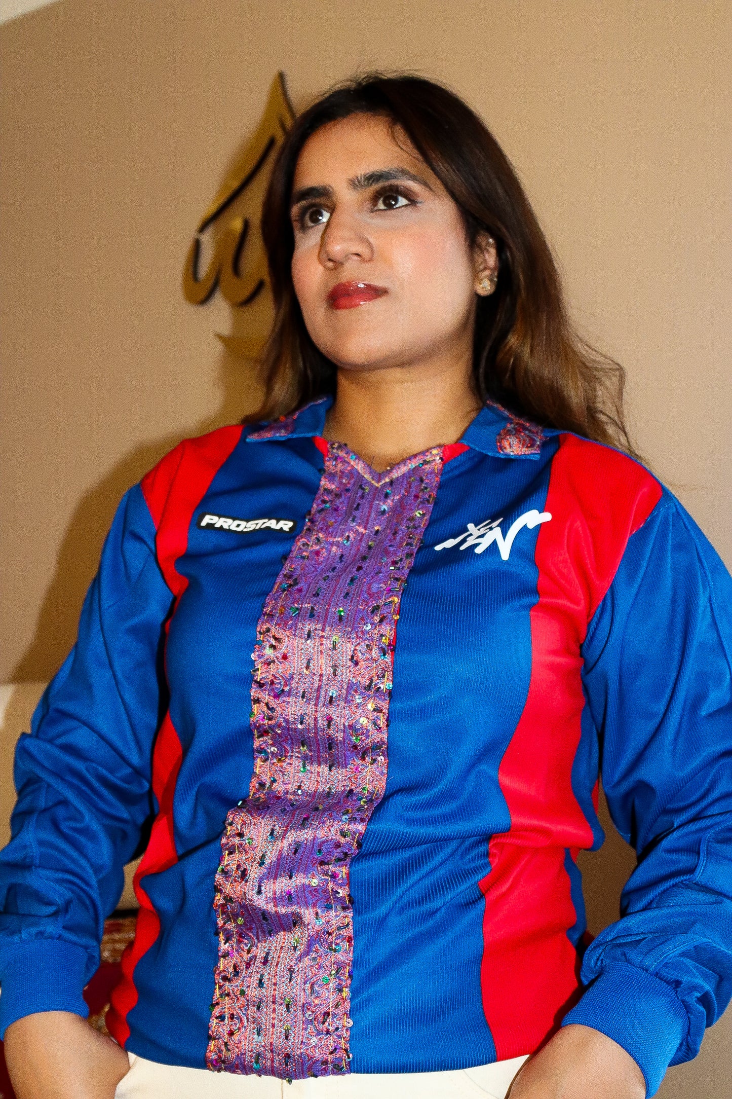 AMONG GOOD PEOPLE x XEN : Soccer Sari (Spilled Stripe)