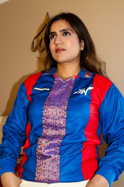 AMONG GOOD PEOPLE x XEN : Soccer Sari (Spilled Stripe)