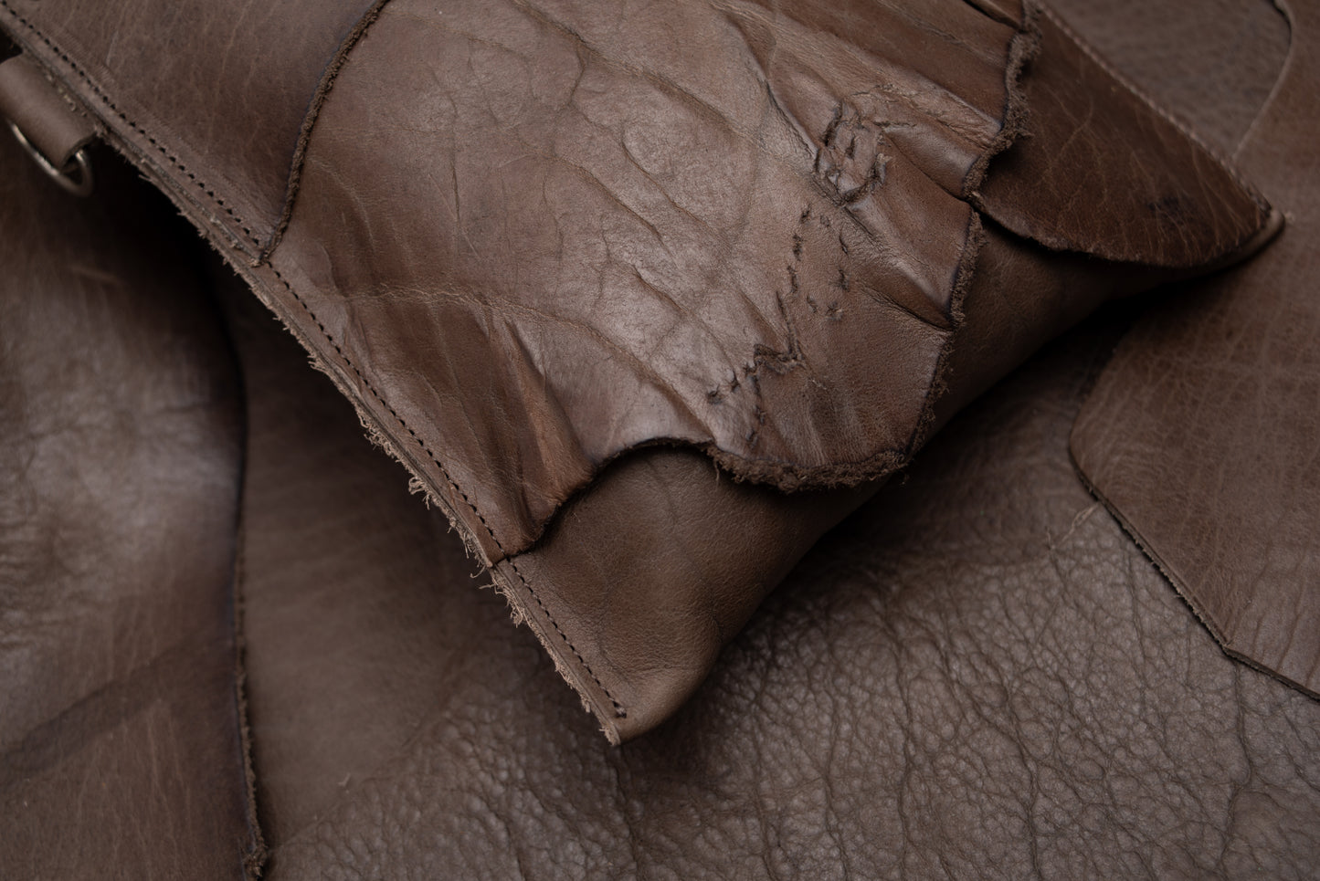 ‘Belly Pouches’ - Buffalo (Grey)