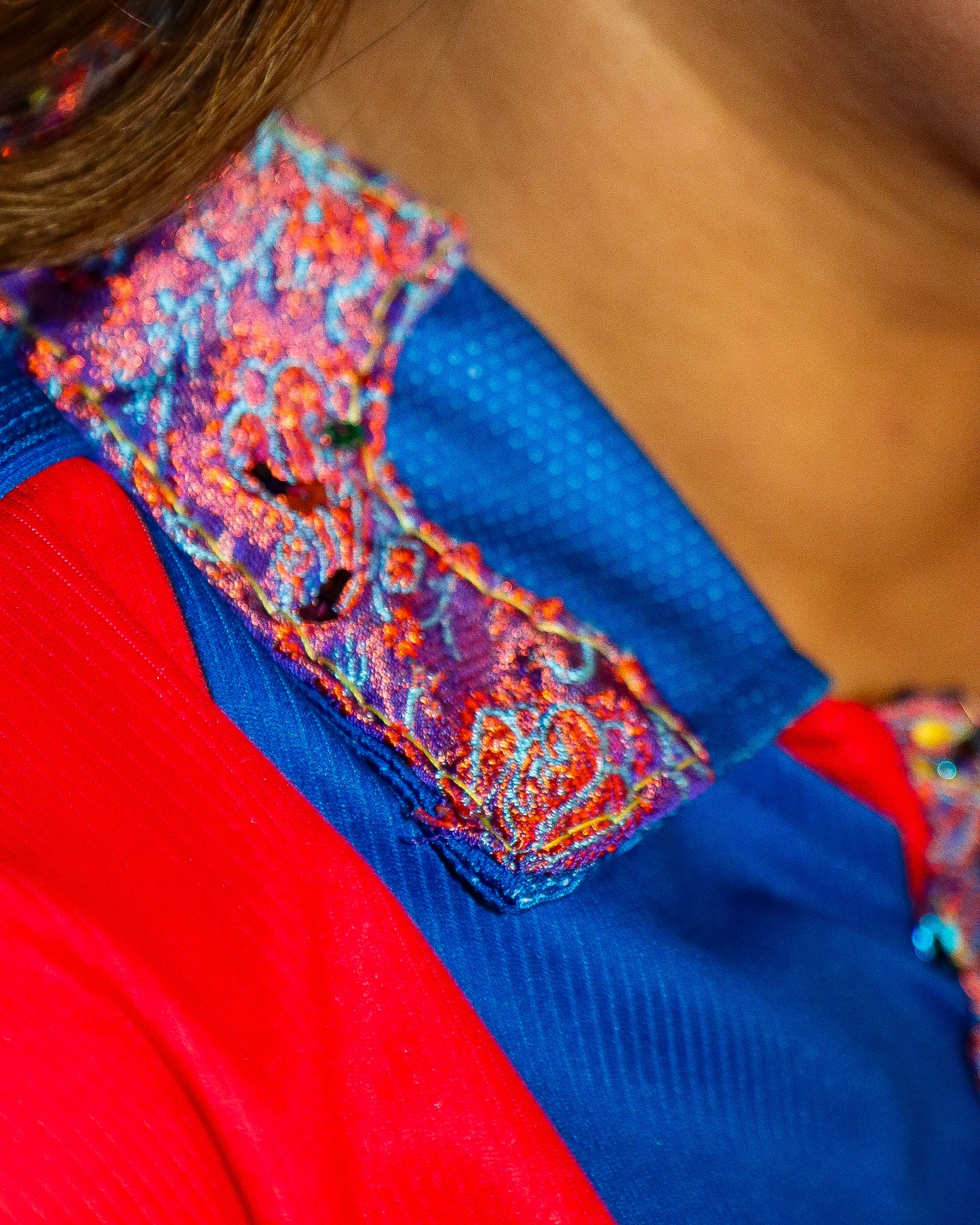 AMONG GOOD PEOPLE x XEN : Soccer Sari (Spilled Stripe)