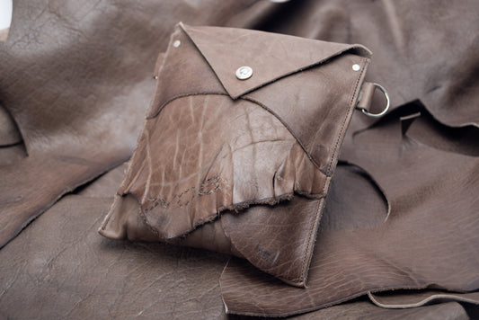 ‘Belly Pouches’ - Buffalo (Grey)