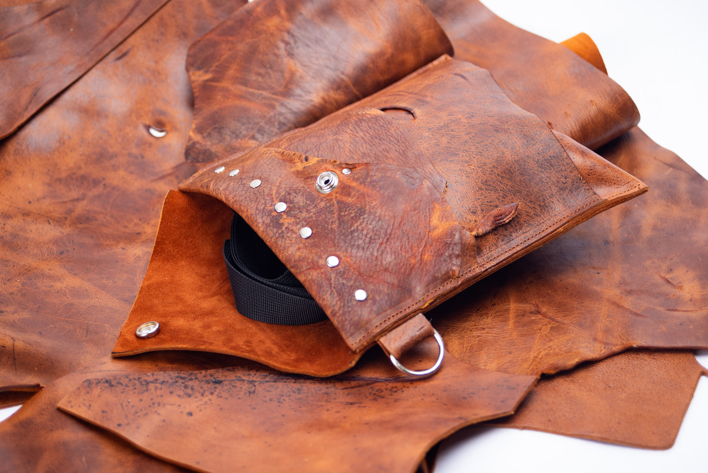 ‘Belly Pouch’ - Kudu Naked (Nutmeg)