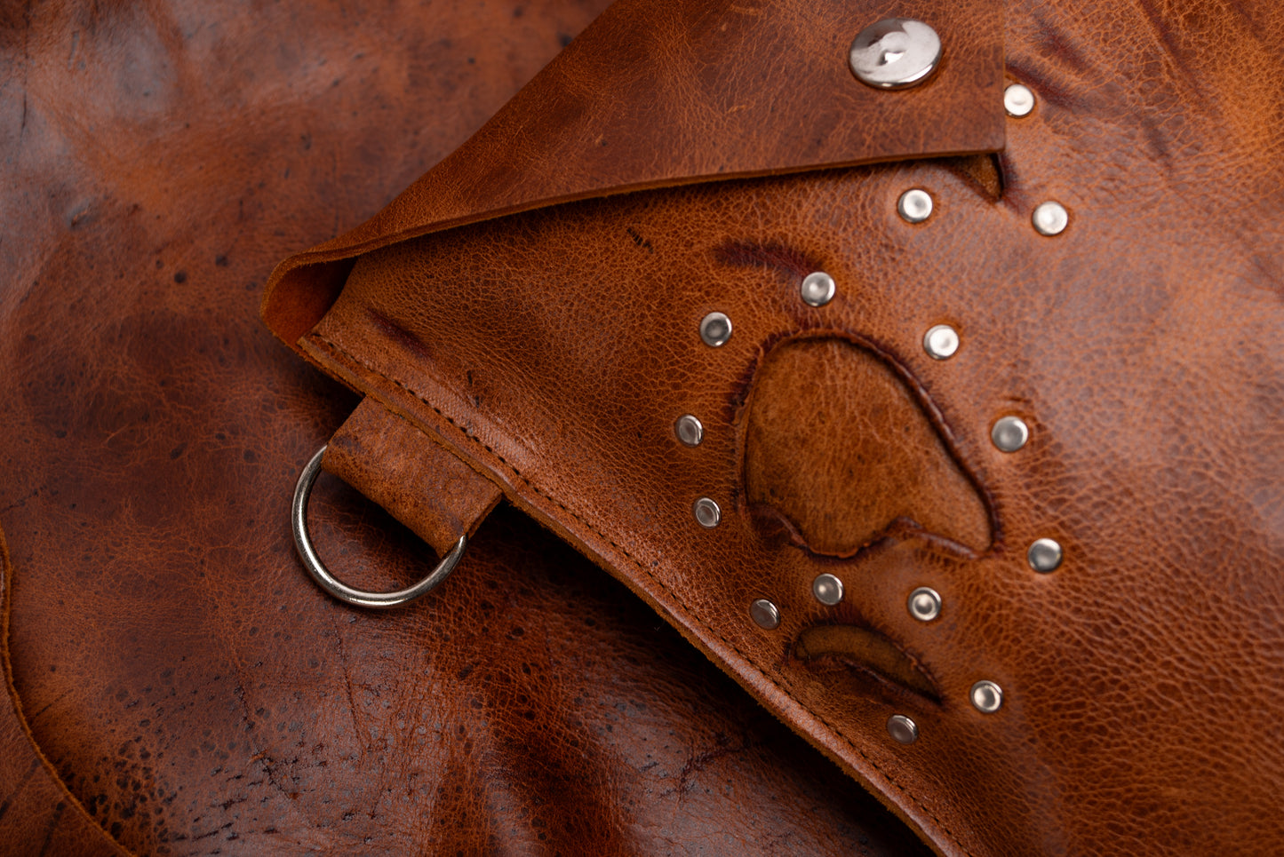 ‘Belly Pouch’ - Kudu Naked (Nutmeg)