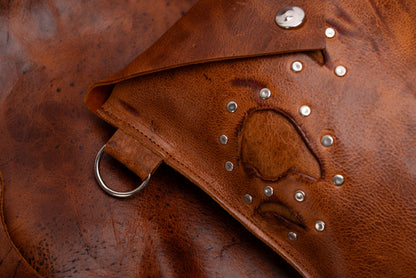 ‘Belly Pouch’ - Kudu Naked (Nutmeg)