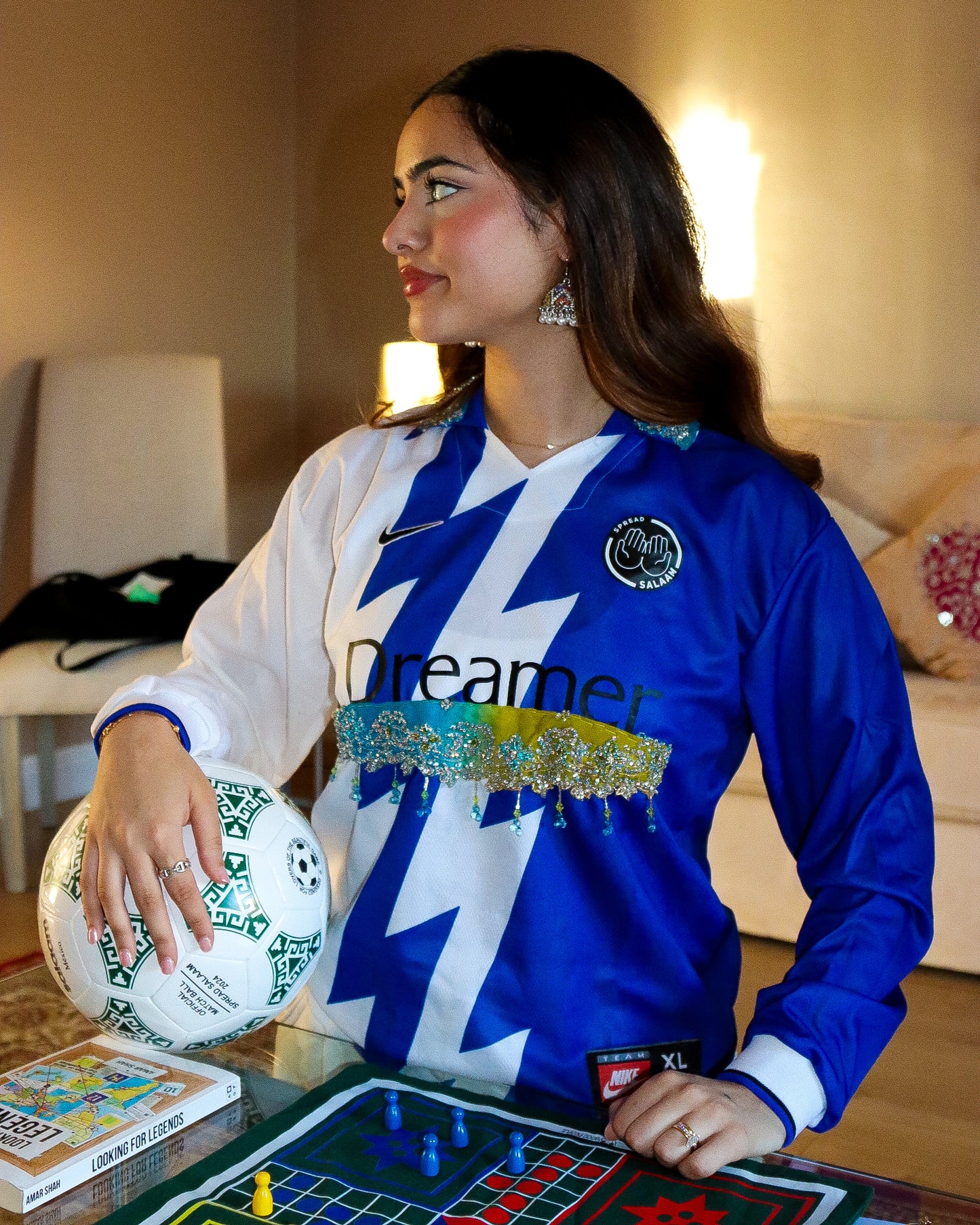 AMONG GOOD PEOPLE x XEN : Soccer Sari (Electric Sari)