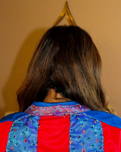 AMONG GOOD PEOPLE x XEN : Soccer Sari (Spilled Stripe)