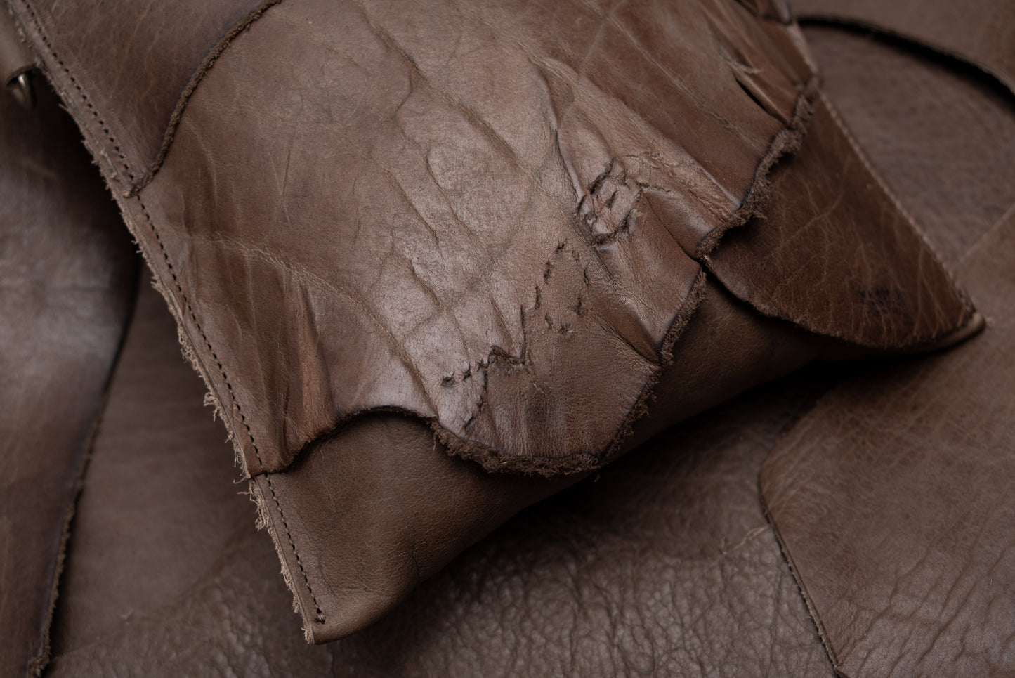 ‘Belly Pouches’ - Buffalo (Grey)