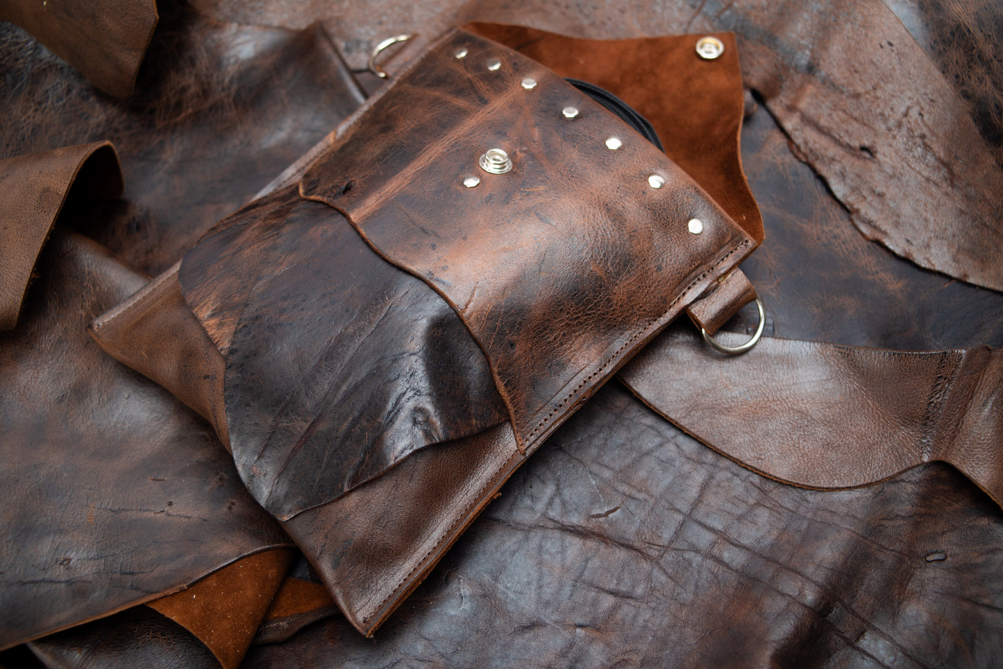 ‘Belly Pouch’ - Kudu Naked (Snuff)