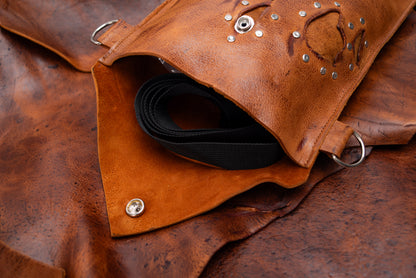 ‘Belly Pouch’ - Kudu Naked (Nutmeg)